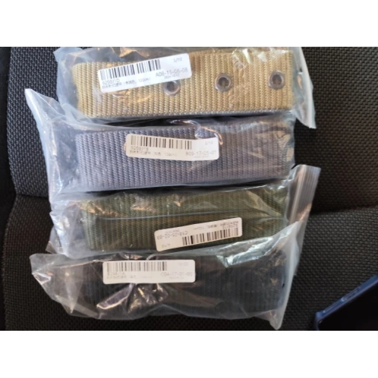 Tactical nylon belt with pin buckle photo review