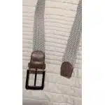 Canvas army belt with pin buckle photo review