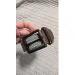 Canvas army belt with pin buckle photo review