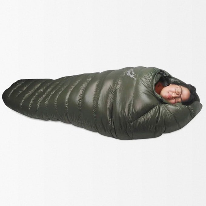 Army green sleeping bag - Image 3