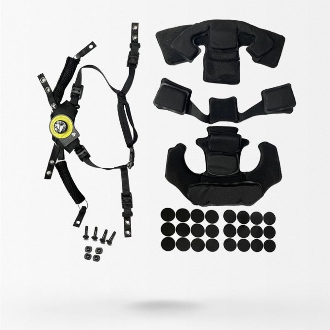 Army helmet suspension liner