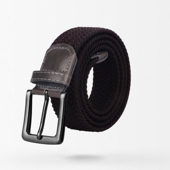 Canvas army belt with pin buckle