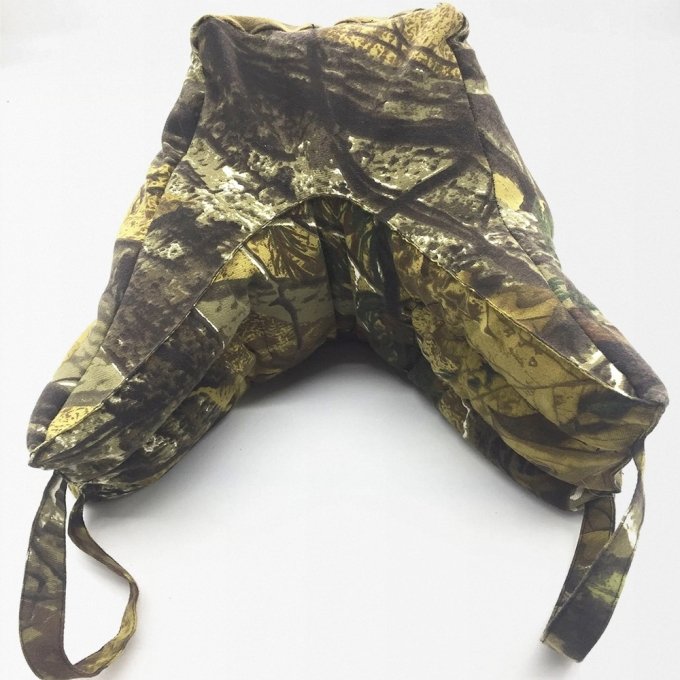 Forest camo shooting bag for window - Image 2