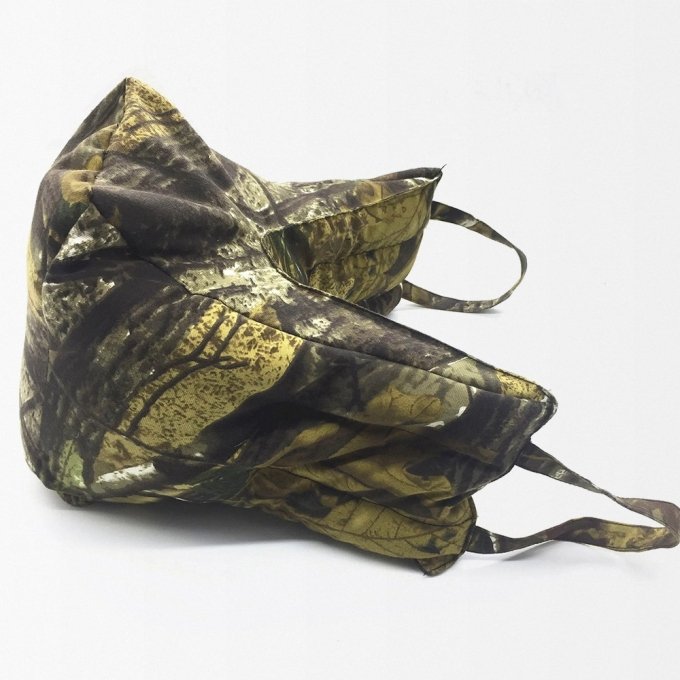 Forest camo shooting bag for window - Image 3