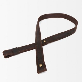 Genuine leather rifle sling