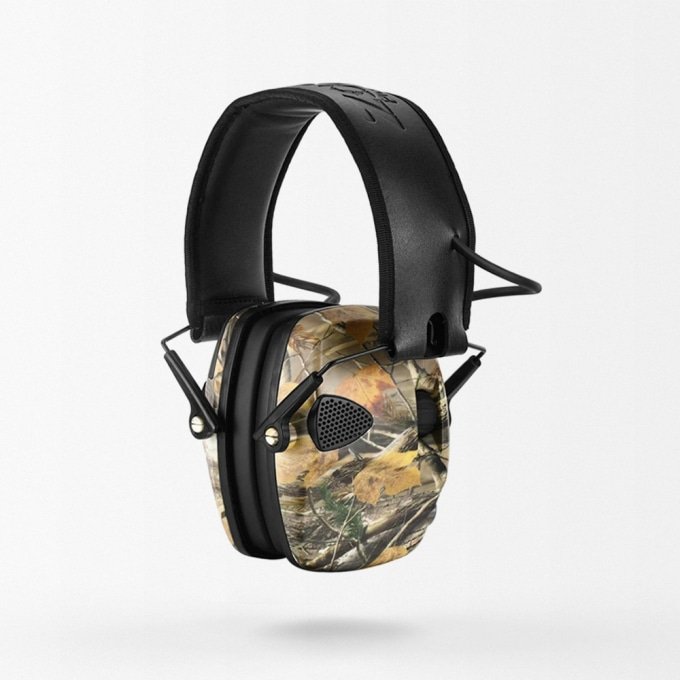 Hunting camo shooting headset