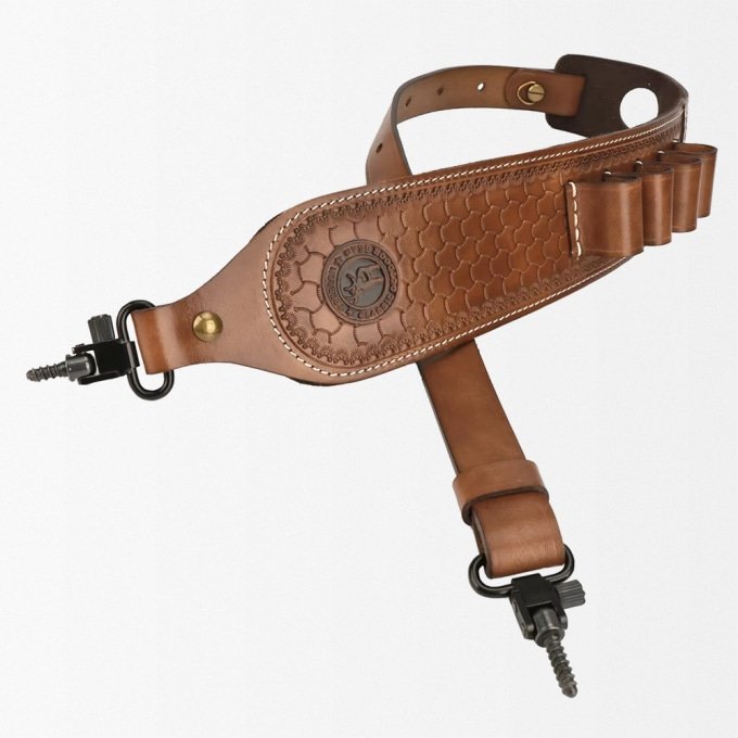 Leather rifle sling with thumb hole - Image 7