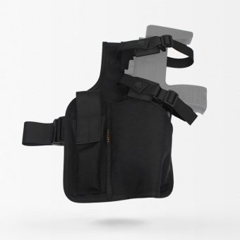 MP7 drop leg holster with mag pouch