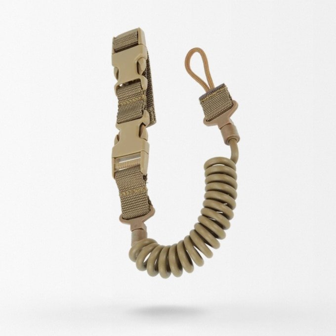 Tactical pistol lanyard