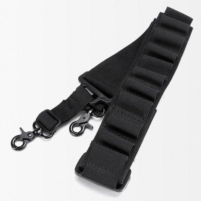 Rifle sling with shell holder - Image 3
