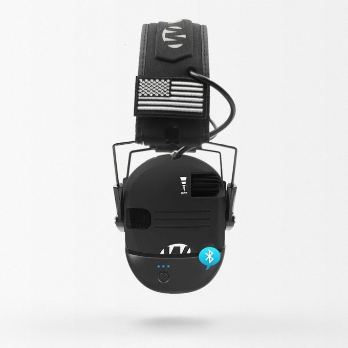 Shooting headset with bluetooth