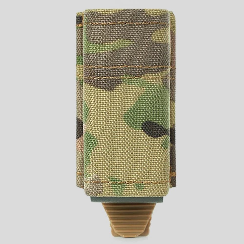 Single nylon magazine pouch with clip - Image 2