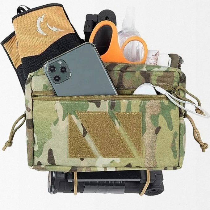 Tactical drop down utility pouch - Image 3