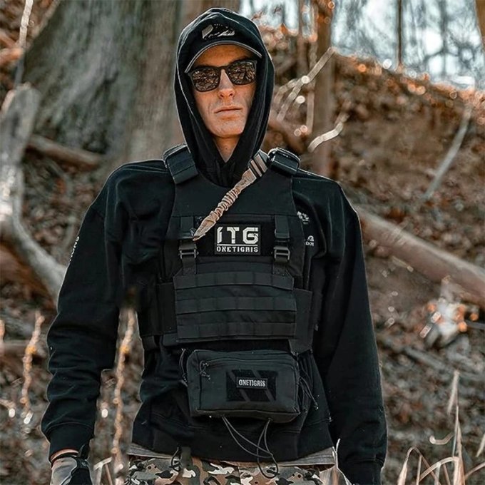 Tactical drop down utility pouch - Image 4