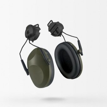 Tactical headset for helmet