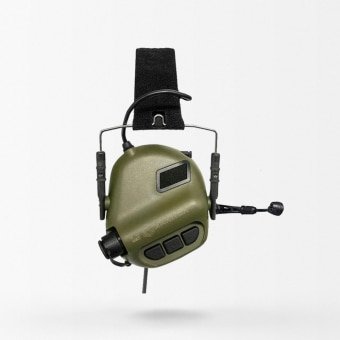 Tactical headset with PTT