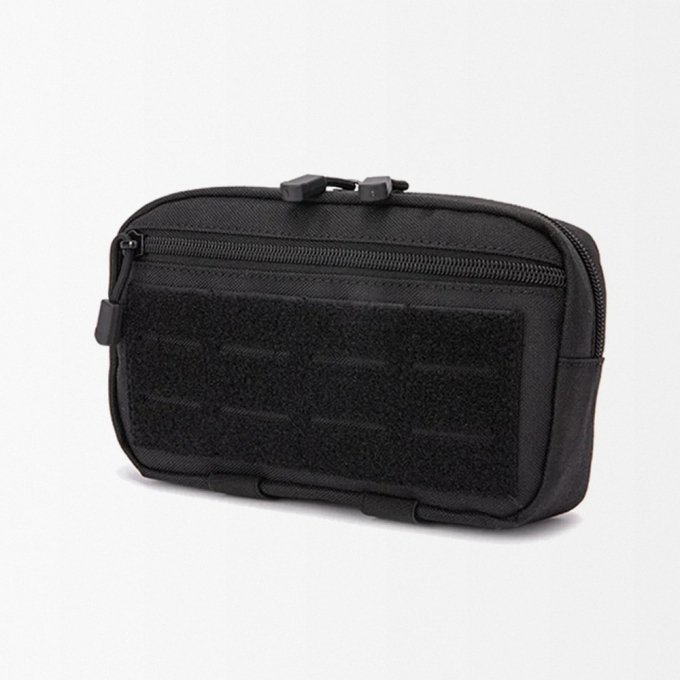 Tactical laser cut molle admin pouch