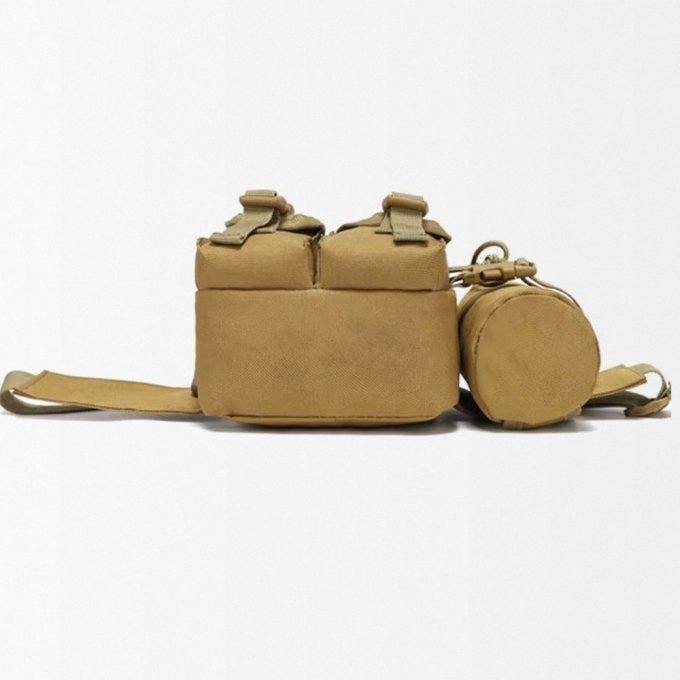 Tactical waist pouch with bottle carrier - Image 2