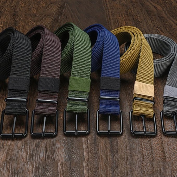 Tactical nylon belt with pin buckle - Image 4