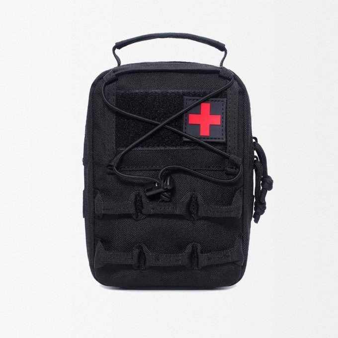 Tactical organizer medical pouch