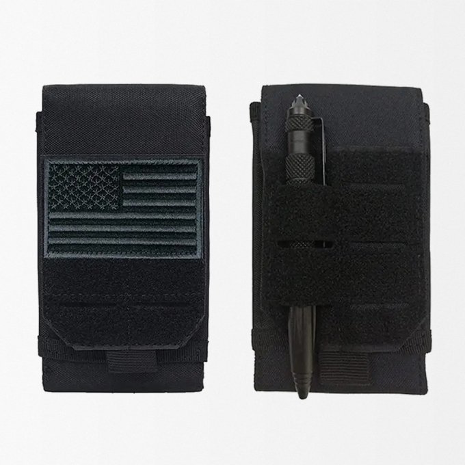 Tactical phone pouch laser cut molle - Image 2