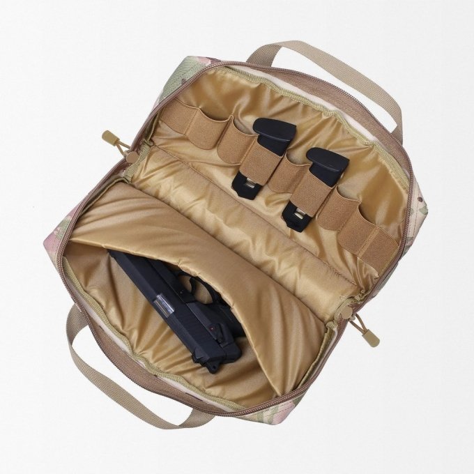 Tactical pistol case with mag pouches - Image 3
