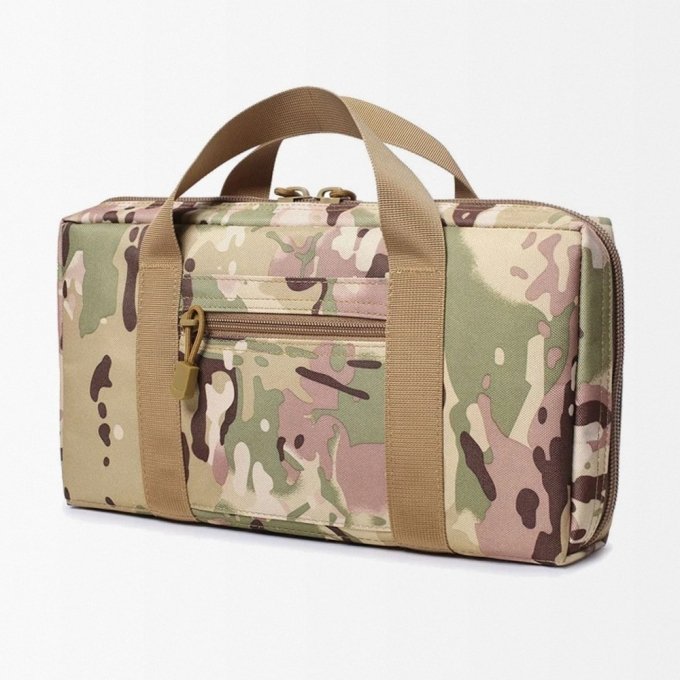Tactical pistol case with mag pouches - Image 2