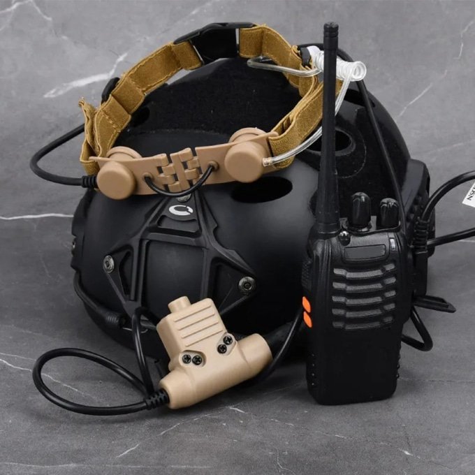 Tactical throat mic headset - Image 4