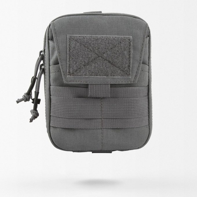 Tactical vertical admin pouch