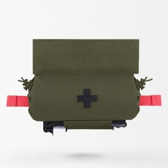 Trauma pouch for plate carrier
