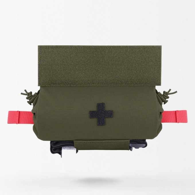 Trauma pouch for plate carrier