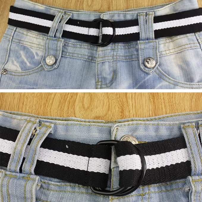 military double d-ring belt - Image 3