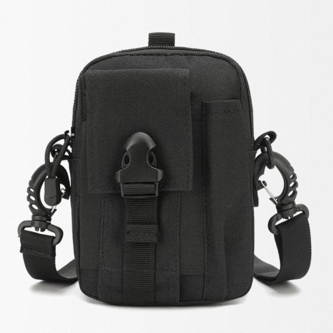 thumbnail image 2 of Tactical Molle Pouch – Camo Waist Pack / Fanny Pack With Phone Pocket 2 of 4