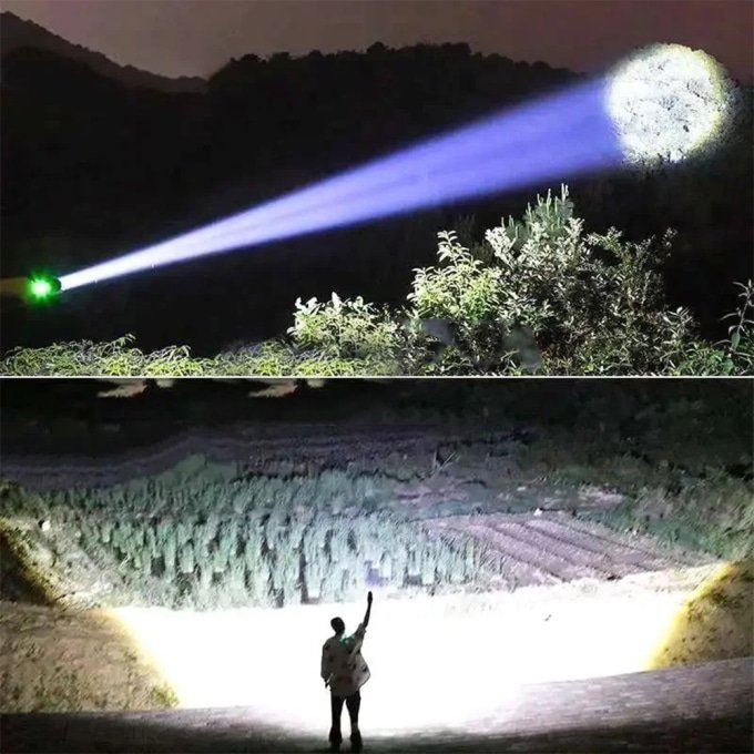 High power led tactical flashlight - Image 4