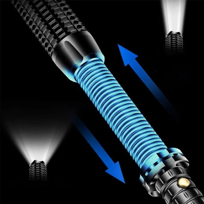 Telescoping tactical flashlight - Image 2