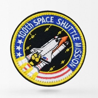 100th space shuttle mission patch