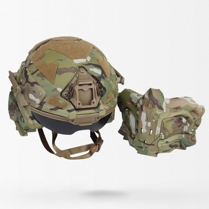 Airsoft tactical full face helmet - Image 5