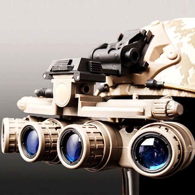 Army quad vision helmet