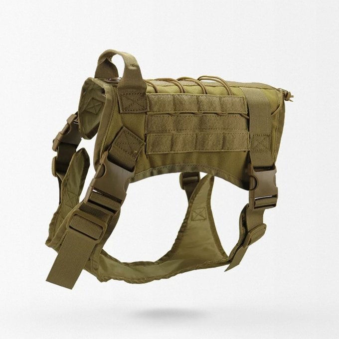 Tactical dog harness vest