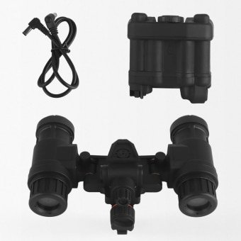 Tactical helmet binoculars night vision