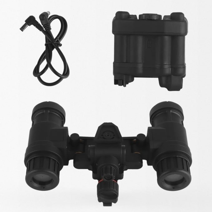 Tactical helmet binoculars night vision