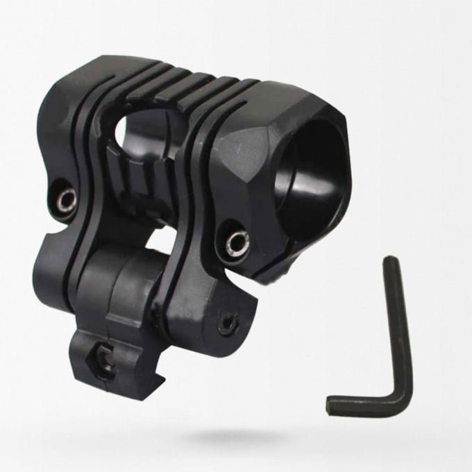 Tactical helmet light mount