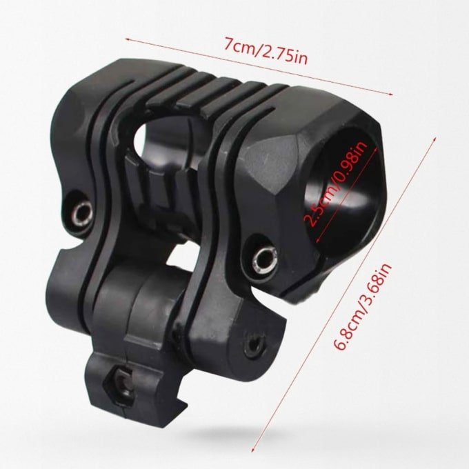 Tactical helmet light mount - Image 3