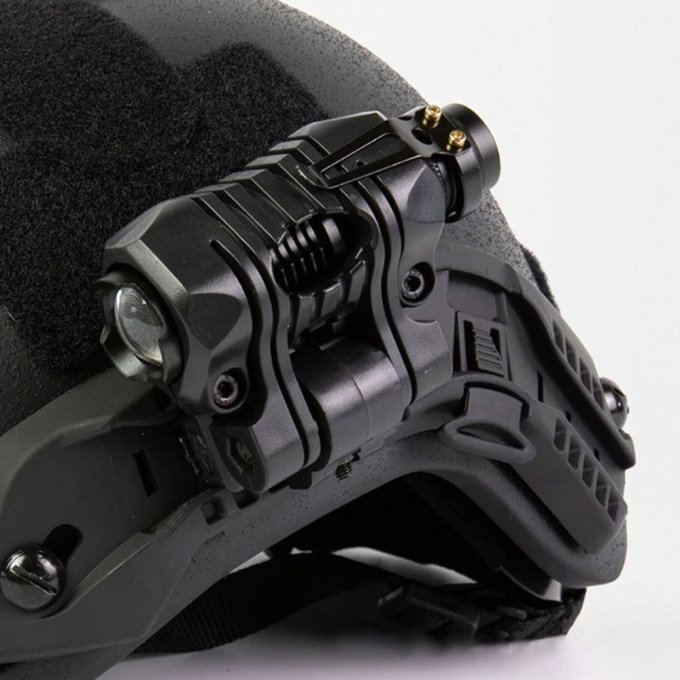 Tactical helmet light mount - Image 2