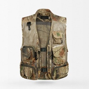 Tactical mesh vest with buckle