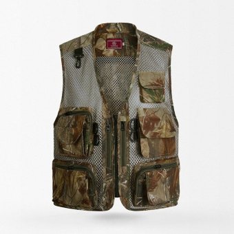 Zip up tactical mesh vest