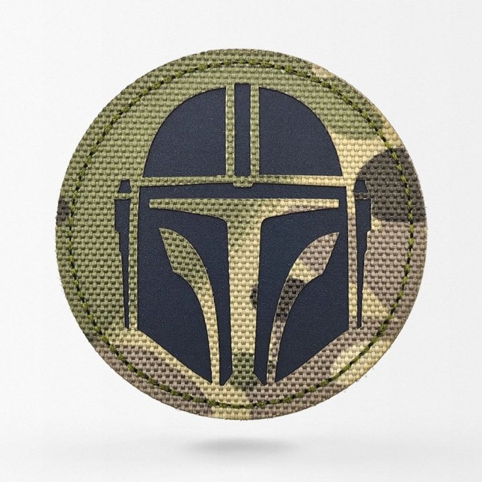 Bounty hunter tactical patch multicam