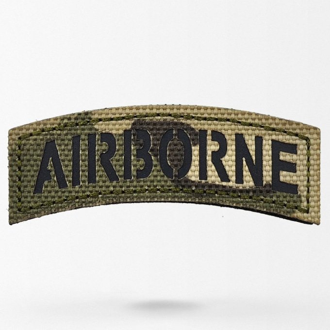 Military airborne patch