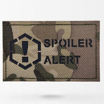 Spoiler alert patch camo