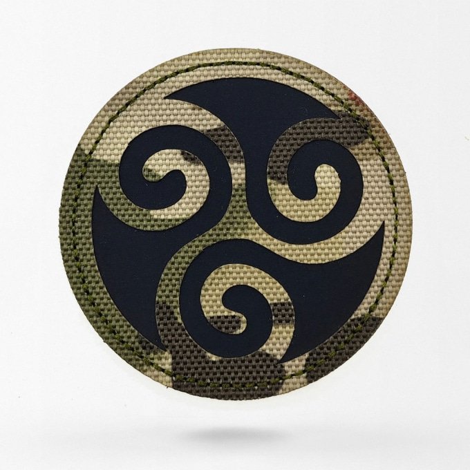 Tactical triskel patch